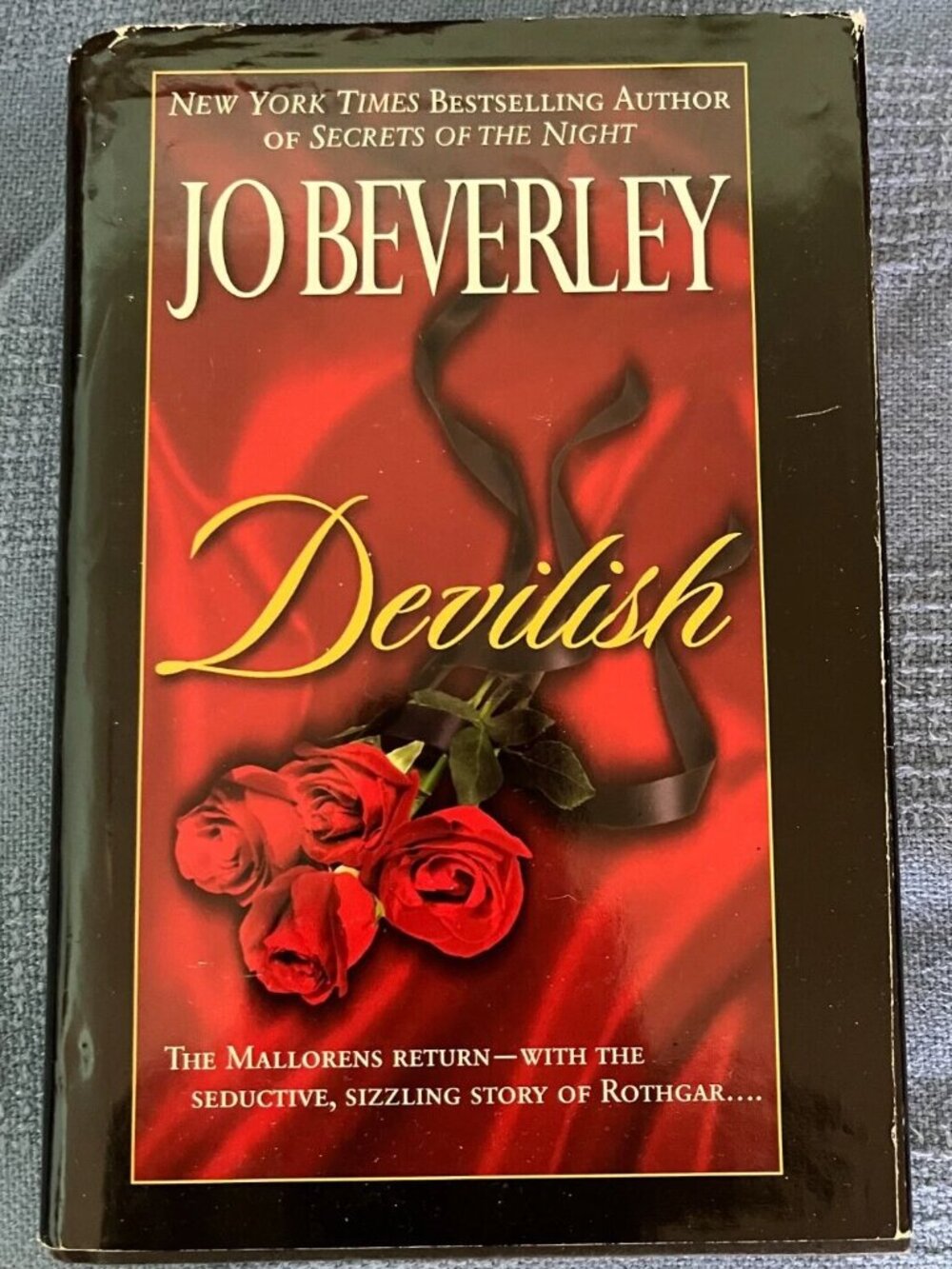 Devilish  Jo Beverley  2000 Signet Historical Romance Hardback  Malloren Bk 5